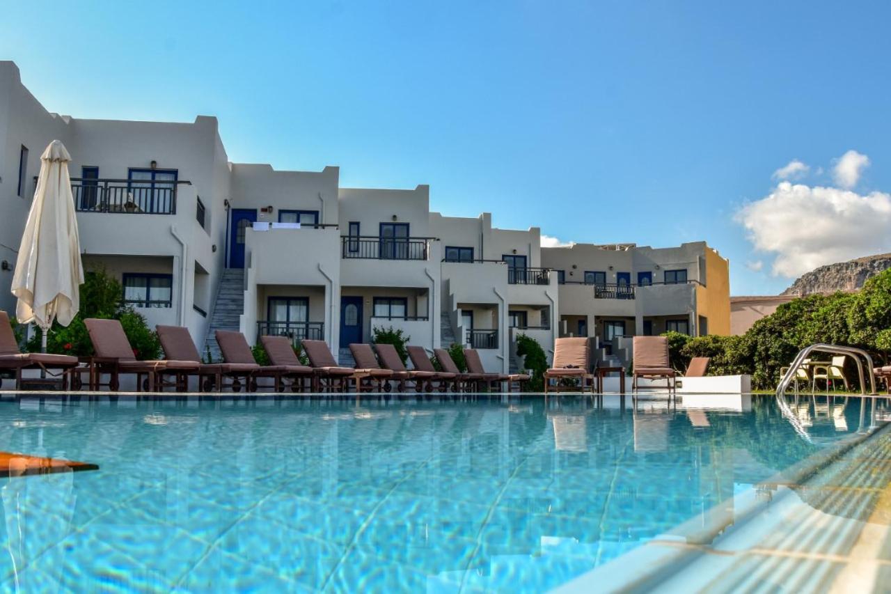 Yria Beach Hotel Kokkini Hani Bagian luar foto