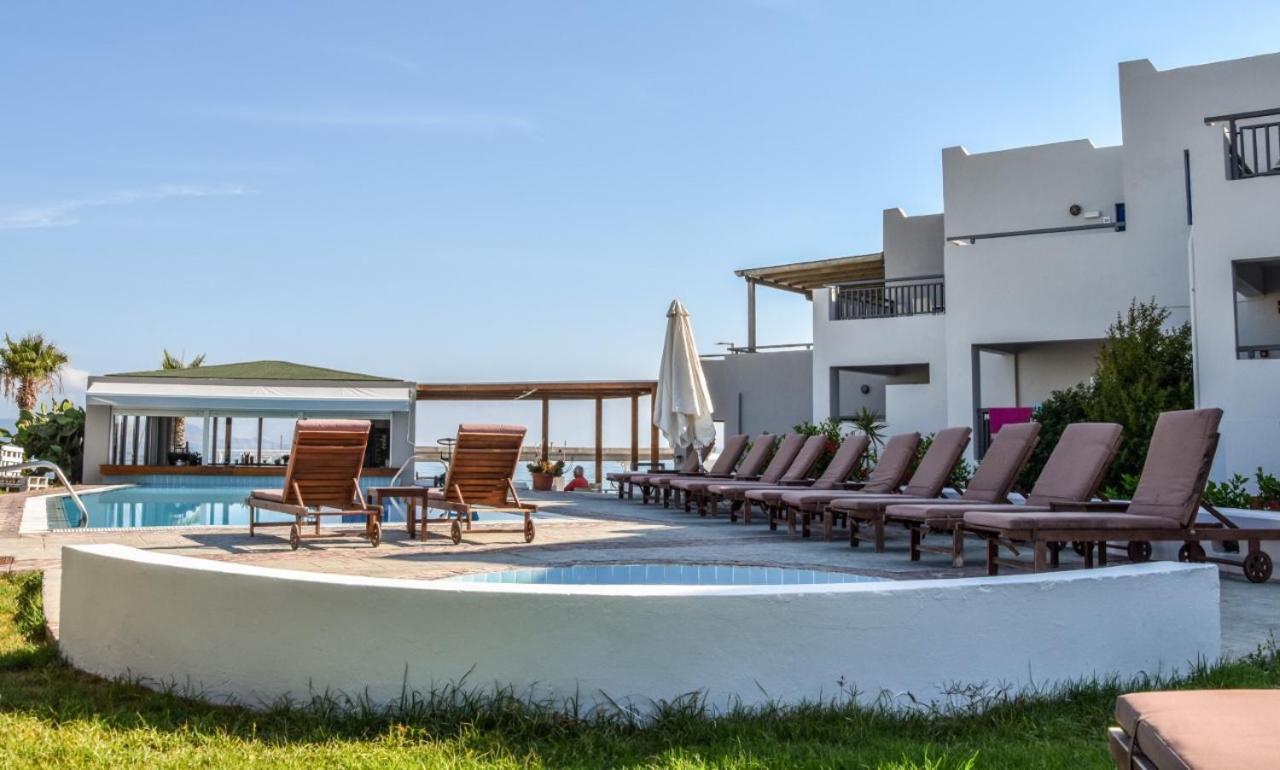 Yria Beach Hotel Kokkini Hani Bagian luar foto