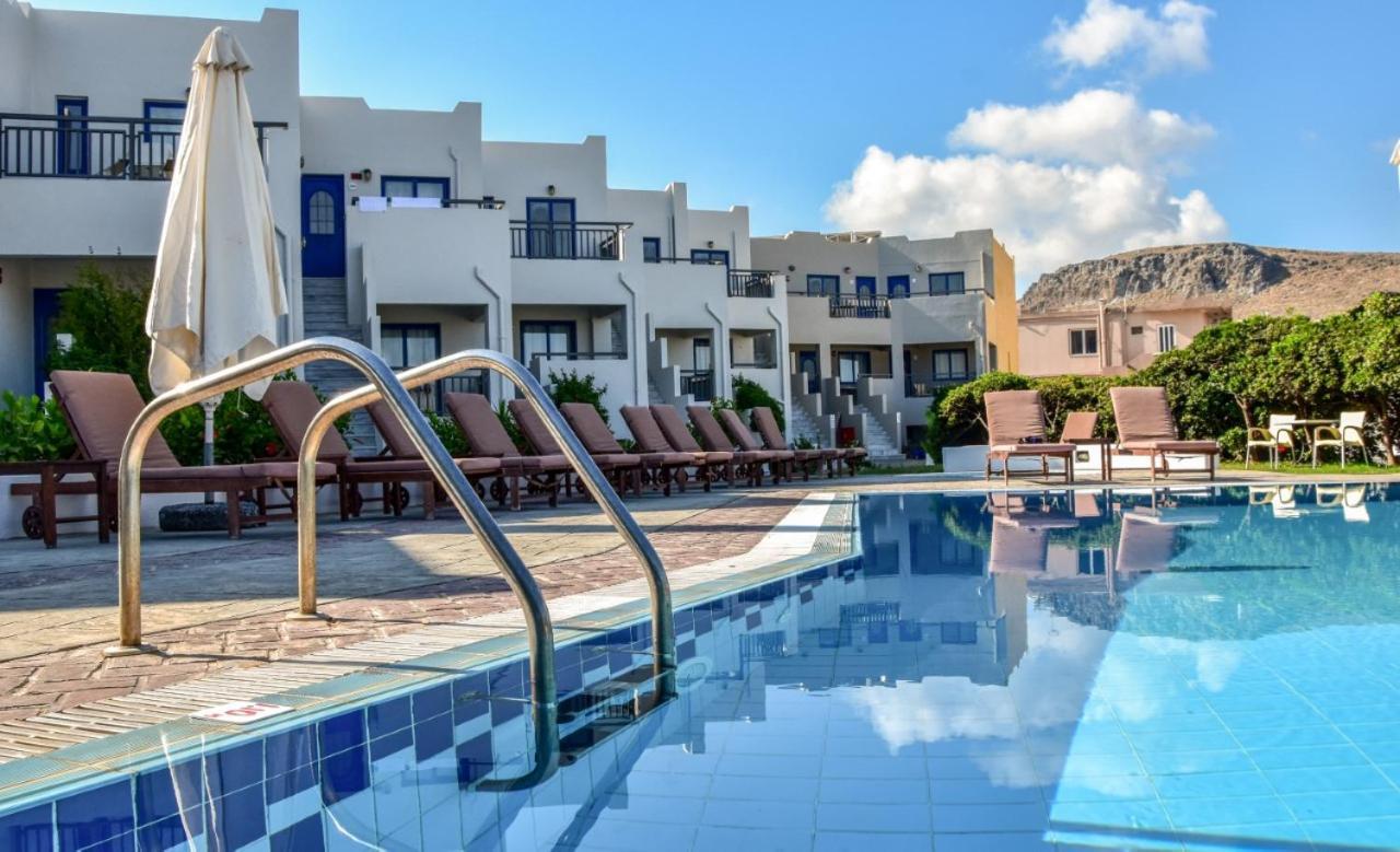 Yria Beach Hotel Kokkini Hani Bagian luar foto